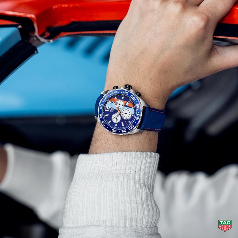 TAG Heuer CAZ101N.FC8243 Formula 1 Gulf Spe TAG Heuer CAZ101N.FC8243 Formula 1 Gulf Special Edition