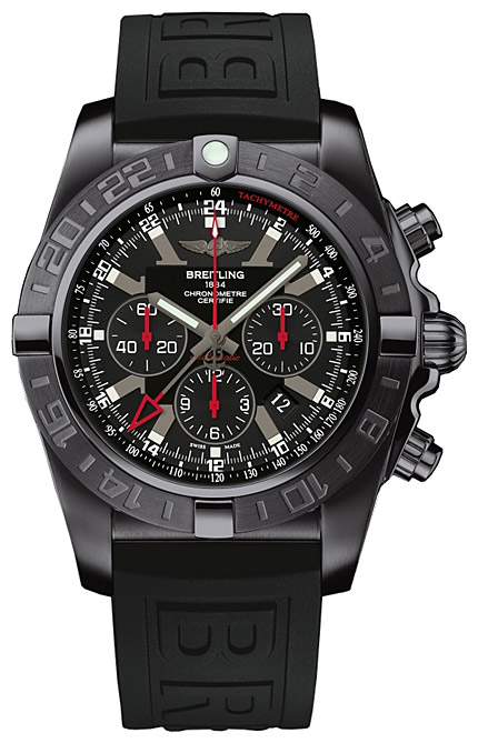 Breitling Chronomat GMT Blacksteel MB041310-BC78-155S