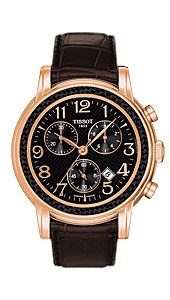 Швейцарские часы Tissot T906.t-gold. Chronograph Lady And Gent T906.417.76.057.00