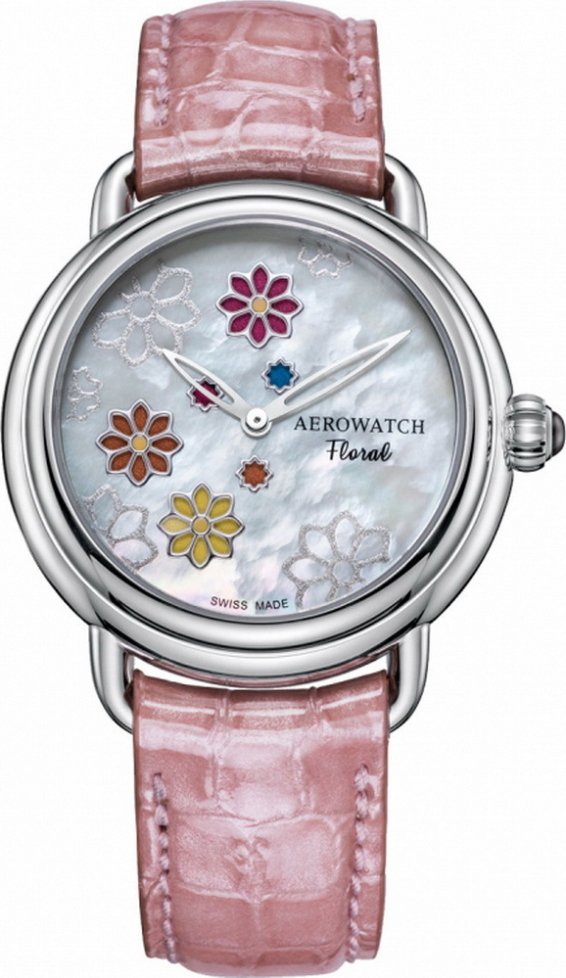 Женские часы Aerowatch 1942 44960 AA15, механизм кварцевый, циферблат , браслет кожа — Изображение 1