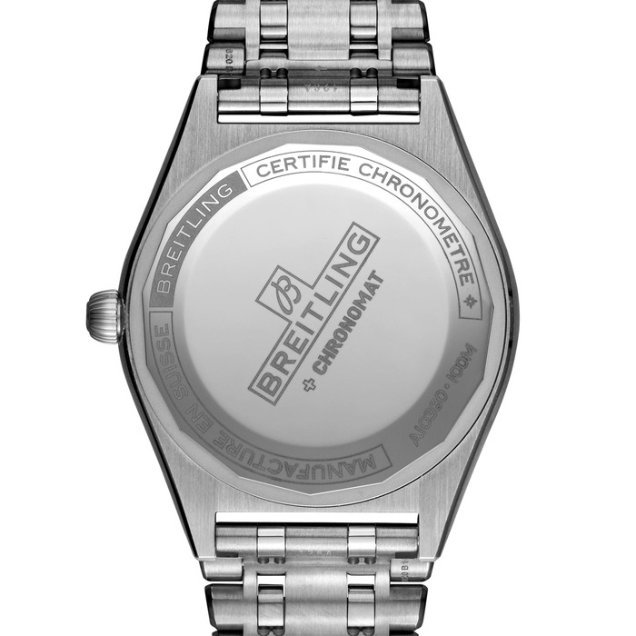 Женские механический  с автоподзаводом часы Breitling Chronomat A10380101L1A1 зеленый hержавеющая сталь — Изображение 3