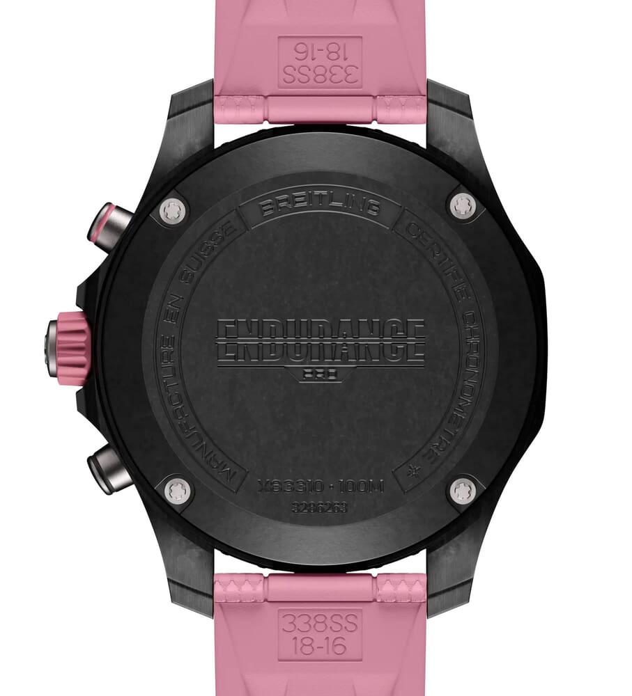 Женские кварцевый часы Breitling Professional X83310D41B1S1 черный каучук — Изображение 4