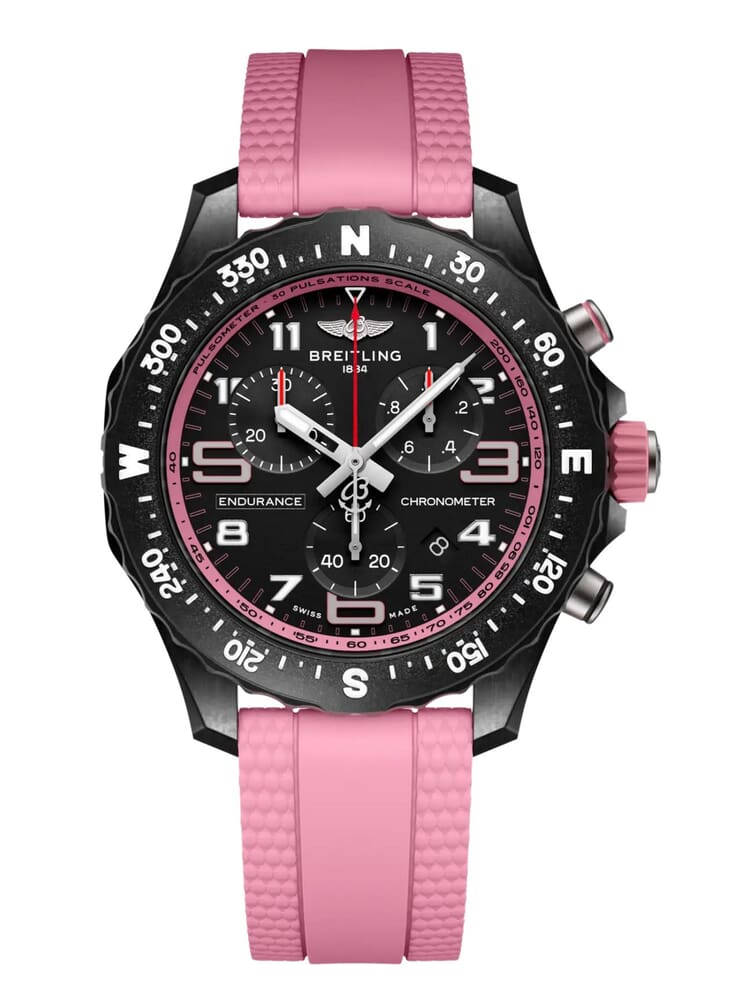 Женские кварцевый часы Breitling Professional X83310D41B1S1 черный каучук — Изображение 1