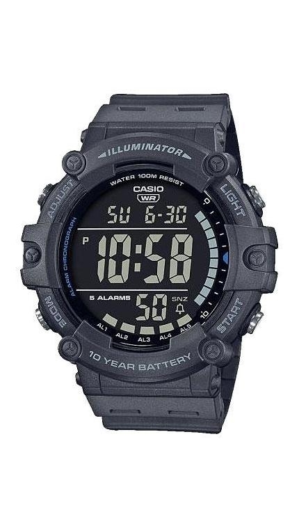 Мужские электронные часы Casio Casio Collection AE-1500WH-8B  пластик — Изображение 1