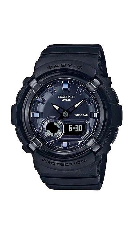 Женские часы Casio Baby-G BGA-280-1A, механизм кварцевый + электронный, циферблат , браслет пластик — Изображение 1