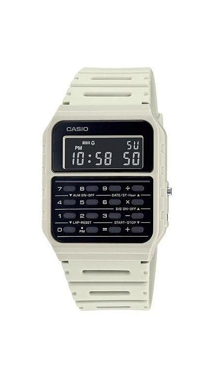 Унисекс часы Casio Vintage CA-53WF-8B, механизм электронные, циферблат , браслет пластиковый ремешок — Изображение 1