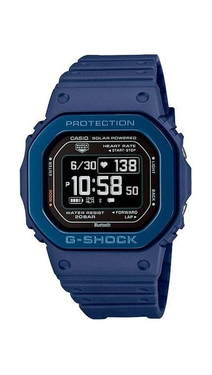 Мужские часы Casio G-Shock DW-H5600MB-2, механизм электронные, циферблат , браслет пластиковый ремешок — Изображение 1