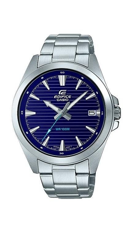 Мужские часы Casio Edifice EFV-140D-2A, механизм кварцевый, циферблат , браслет сталь — Изображение 1