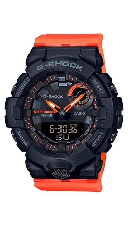 Мужские часы Casio G-Shock GMA-B800SC-1A4, механизм кварцевый + электронный, циферблат , браслет пластиковый ремешок — Изображение 1