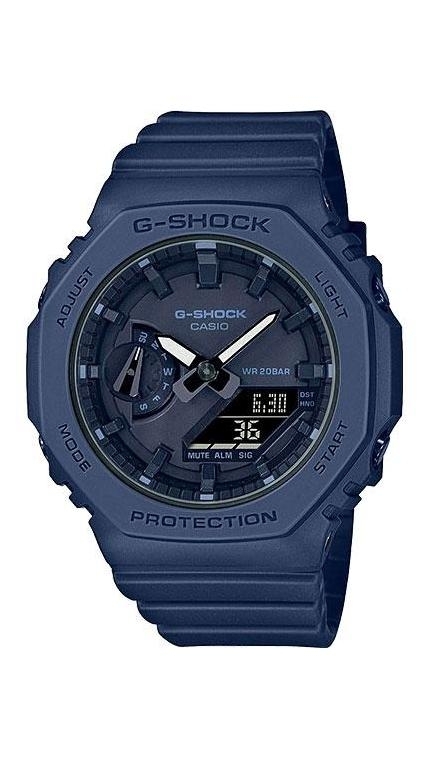 Женские часы Casio G-Shock GMA-S2100BA-2A1, механизм кварцевый + электронный, циферблат , браслет пластик — Изображение 1