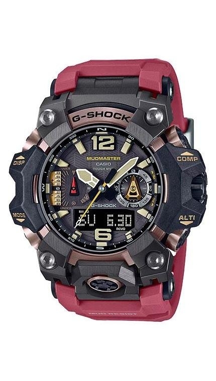 Мужские часы Casio G-Shock GWG-B1000-1A4, механизм кварцевый + электронный, циферблат , браслет пластиковый ремешок — Изображение 1
