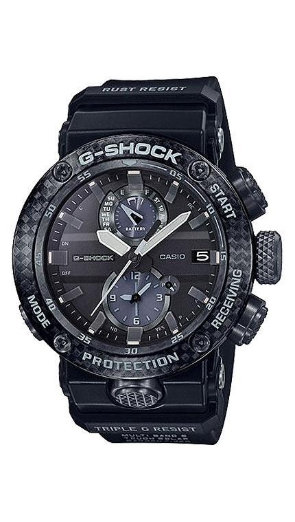 Мужские часы Casio G-Shock GWR-B1000-1A, механизм кварцевый, циферблат , браслет пластиковый ремешок — Изображение 1