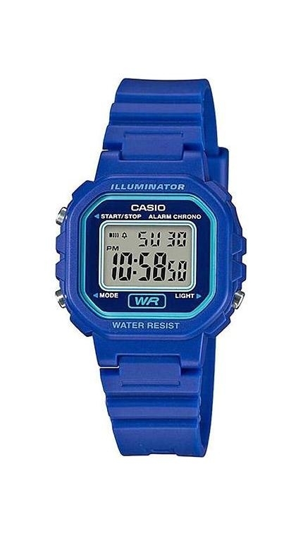 Женские часы Casio Casio Collection LA-20WH-2A, механизм электронные, циферблат , браслет пластик — Изображение 1