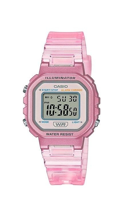 Женские часы Casio Casio Collection LA-20WHS-4A, механизм электронные, циферблат , браслет пластиковый ремешок — Изображение 1