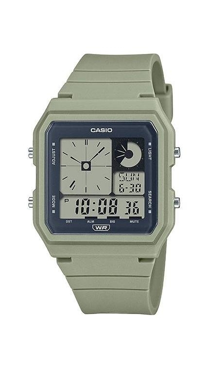 Унисекс часы Casio Casio Collection LF-20W-3A, механизм электронные, циферблат , браслет пластик — Изображение 1