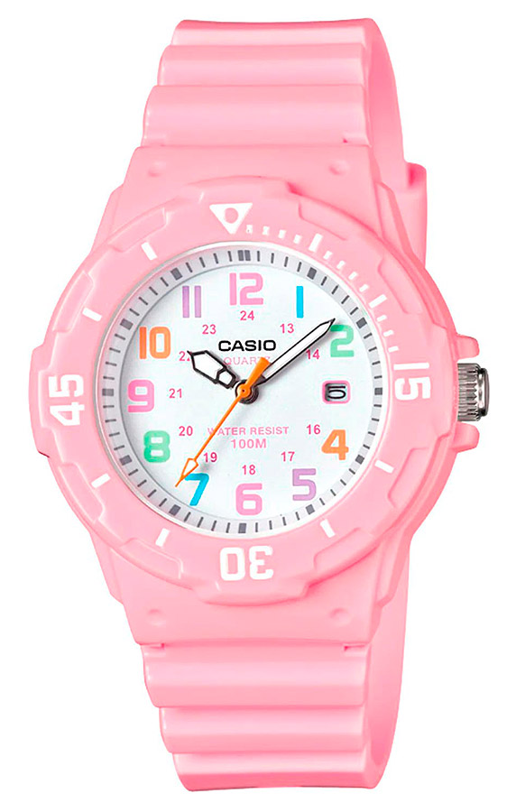 Женские часы Casio Casio Collection LRW-200H-4B2, механизм кварцевый, циферблат белый, браслет пластик — Изображение 1