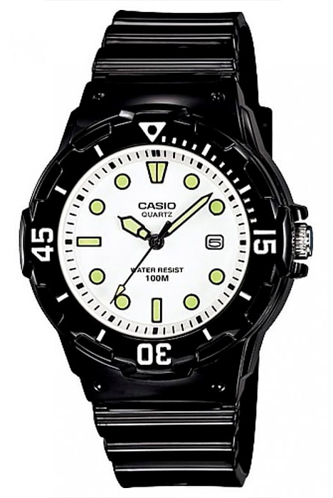 Женские часы Casio Casio Collection LRW-200H-7E1, механизм кварцевый, циферблат белый, браслет пластик — Изображение 1
