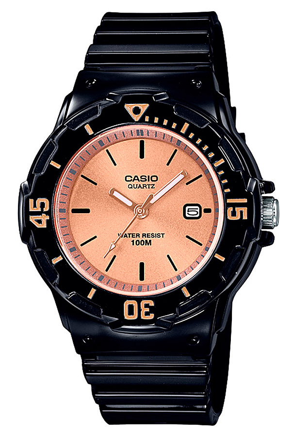 Женские часы Casio Casio Collection LRW-200H-9E2, механизм кварцевый, циферблат розовый, браслет пластик — Изображение 1