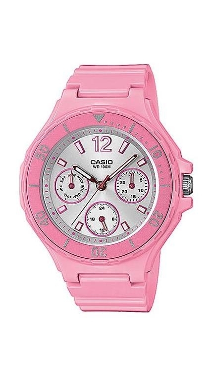 Женские часы Casio Casio Collection LRW-250H-4A3VEF, механизм кварцевый, циферблат , браслет пластик — Изображение 1