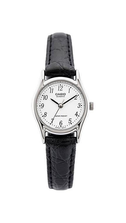 Женские часы Casio Casio Collection LTP-1094E-7B, механизм кварцевый, циферблат , браслет кожа — Изображение 1