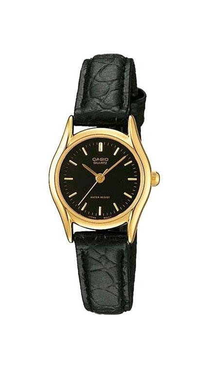 Женские часы Casio Casio Collection LTP-1094Q-1A, механизм кварцевый, циферблат , браслет кожа — Изображение 1