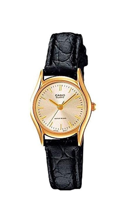 Женские часы Casio Casio Collection LTP-1094Q-7A, механизм кварцевый, циферблат , браслет кожа — Изображение 1