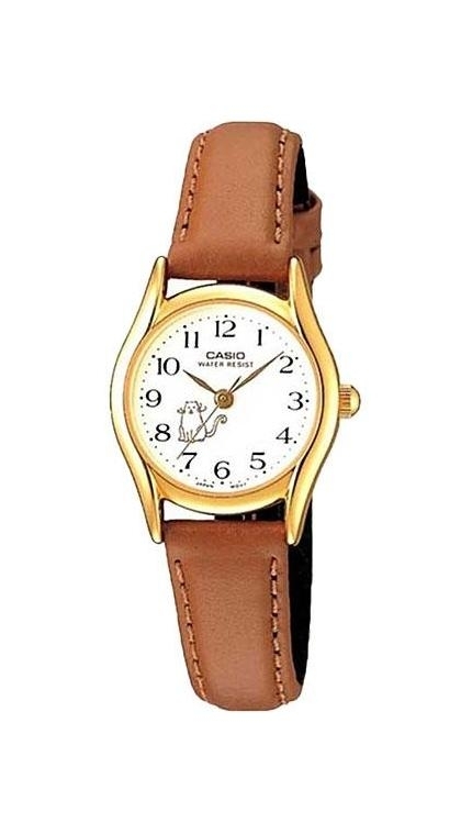 Женские часы Casio Casio Collection LTP-1094Q-7B8, механизм кварцевый, циферблат , браслет кожа — Изображение 1
