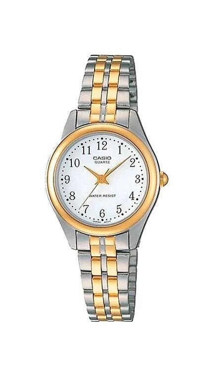 Женские часы Casio Casio Collection LTP-1129G-7B, механизм кварцевый, циферблат , браслет сталь + pvd — Изображение 1