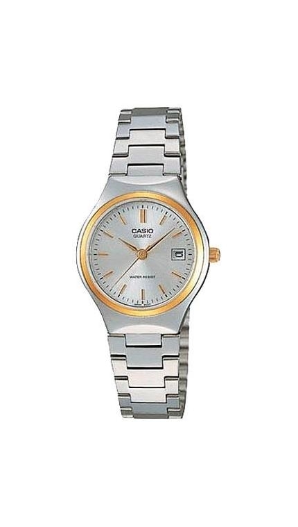 Женские часы Casio Casio Collection LTP-1170G-7A, механизм кварцевый, циферблат , браслет стальной браслет — Изображение 1