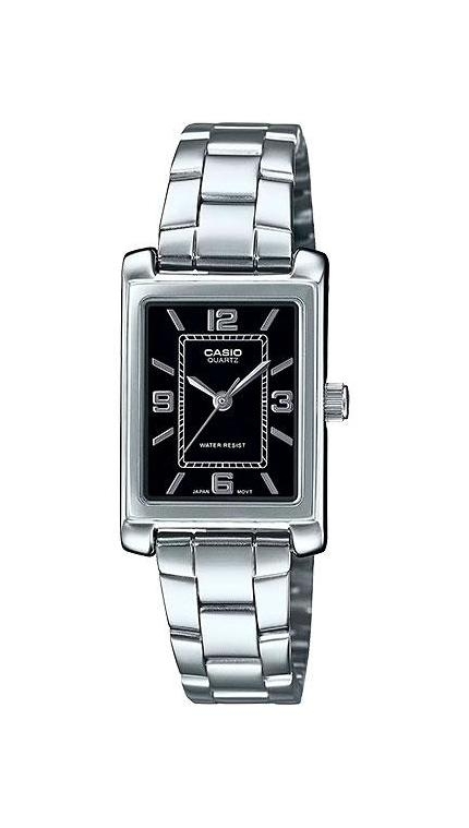 Женские часы Casio Casio Collection LTP-1234DD-1A, механизм кварцевый, циферблат , браслет стальной браслет — Изображение 1