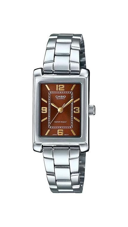 Женские часы Casio Casio Collection LTP-1234DD-5A, механизм кварцевый, циферблат , браслет стальной браслет — Изображение 1