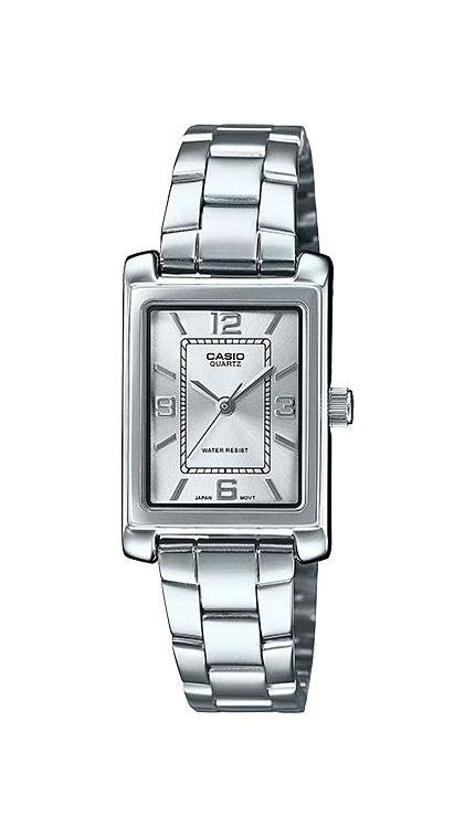 Женские часы Casio Casio Collection LTP-1234DD-7A, механизм кварцевый, циферблат , браслет стальной браслет — Изображение 1