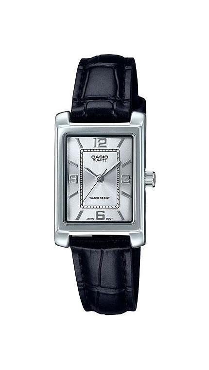 Женские часы Casio Casio Collection LTP-1234LL-7A, механизм кварцевый, циферблат , браслет кожа — Изображение 1