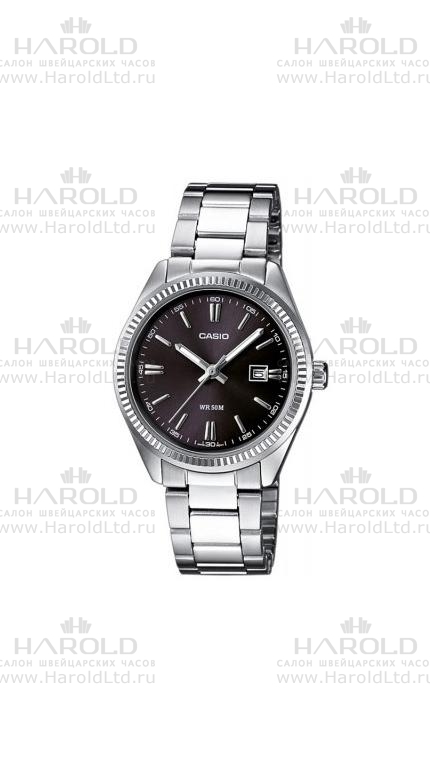 Женские часы Casio Standart Analogue LTP-1302D-1A1, механизм кварцевый, циферблат , браслет сталь — Изображение 1