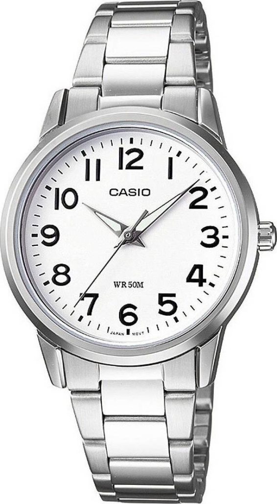 Женские часы Casio Standart Analogue LTP-1303D-7B, механизм кварцевый, циферблат , браслет сталь — Изображение 1