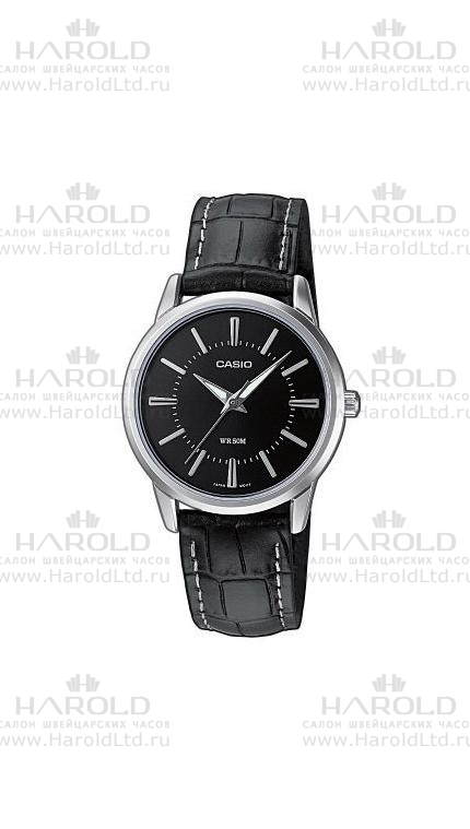 Женские часы Casio Standart Analogue LTP-1303L-1A, механизм кварцевый, циферблат , браслет кожа — Изображение 1
