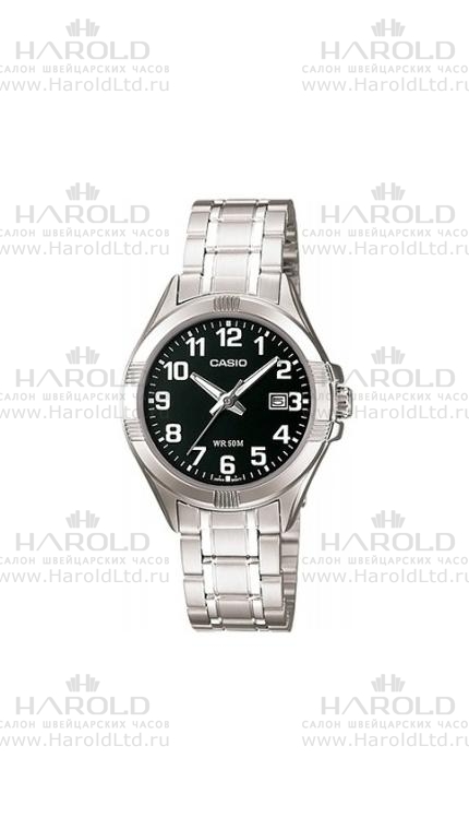 Женские часы Casio Standart Analogue LTP-1308D-1B, механизм кварцевый, циферблат , браслет сталь — Изображение 1