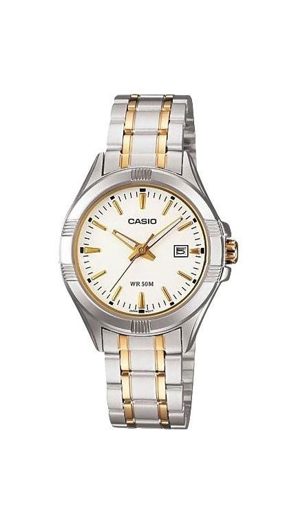 Женские часы Casio Casio Collection LTP-1308SG-7A, механизм кварцевый, циферблат , браслет браслет сталь + pvd — Изображение 1