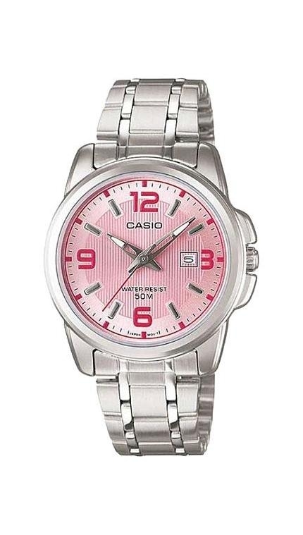 Женские часы Casio Casio Collection LTP-1314D-5A, механизм кварцевый, циферблат , браслет стальной браслет — Изображение 1