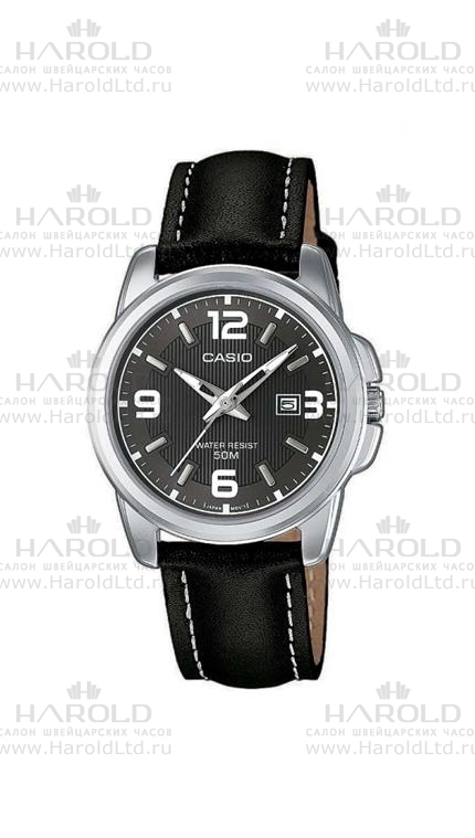 Женские часы Casio Standart Analogue LTP-1314L-8A, механизм кварцевый, циферблат , браслет кожа — Изображение 1