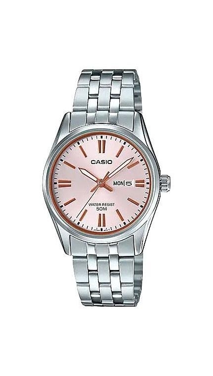 Женские часы Casio Casio Collection LTP-1335D-4A, механизм кварцевый, циферблат , браслет сталь — Изображение 1