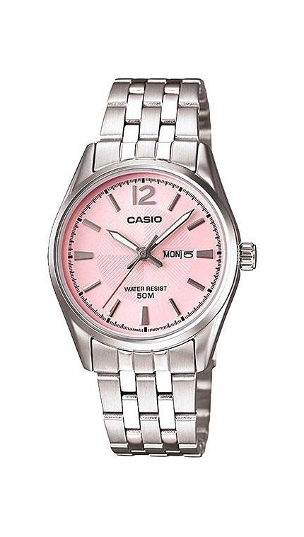 Женские часы Casio Casio Collection LTP-1335D-5A, механизм кварцевый, циферблат , браслет сталь — Изображение 1