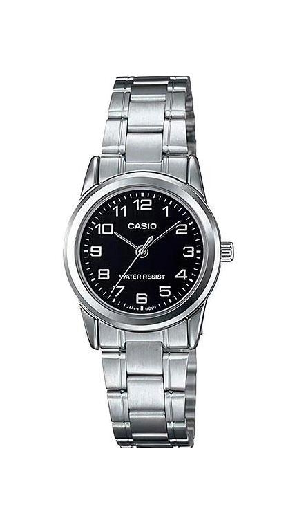 Женские часы Casio Casio Collection LTP-V001D-1B, механизм кварцевый, циферблат , браслет сталь — Изображение 1