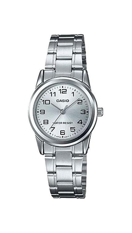 Женские часы Casio Casio Collection LTP-V001D-7B, механизм кварцевый, циферблат , браслет стальной браслет — Изображение 1