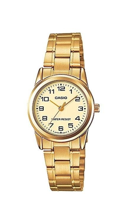 Женские часы Casio Casio Collection LTP-V001G-9B, механизм кварцевый, циферблат , браслет браслет сталь + pvd — Изображение 1