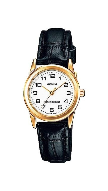 Женские часы Casio Casio Collection LTP-V001GL-7B, механизм кварцевый, циферблат , браслет кожа — Изображение 1