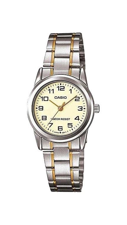 Женские часы Casio Casio Collection LTP-V001SG-9B, механизм кварцевый, циферблат , браслет браслет сталь + pvd — Изображение 1
