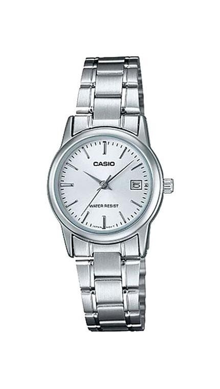 Женские часы Casio Casio Collection LTP-V002D-7A, механизм кварцевый, циферблат , браслет сталь — Изображение 1
