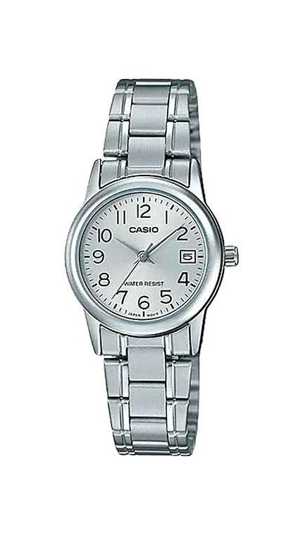 Женские часы Casio Casio Collection LTP-V002D-7B, механизм кварцевый, циферблат , браслет сталь — Изображение 1