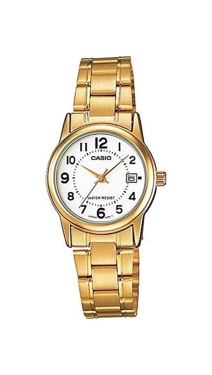 Женские часы Casio Casio Collection LTP-V002G-7B, механизм кварцевый, циферблат , браслет браслет сталь + pvd — Изображение 1